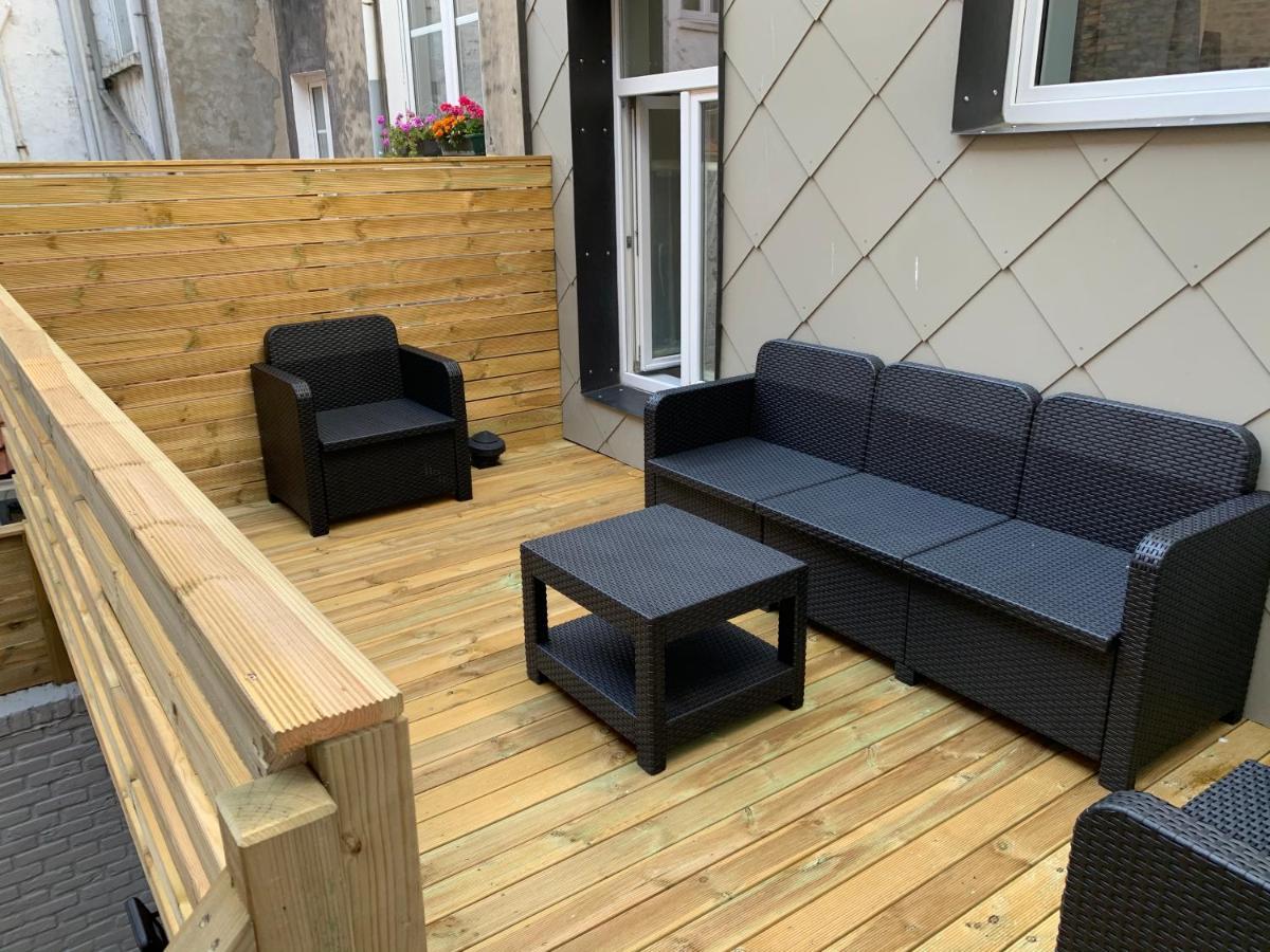 Appartement Met Terras Oostende Bagian luar foto